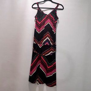 Lascana Multicolor‎ Strappy Sleeveless Dress Size 8